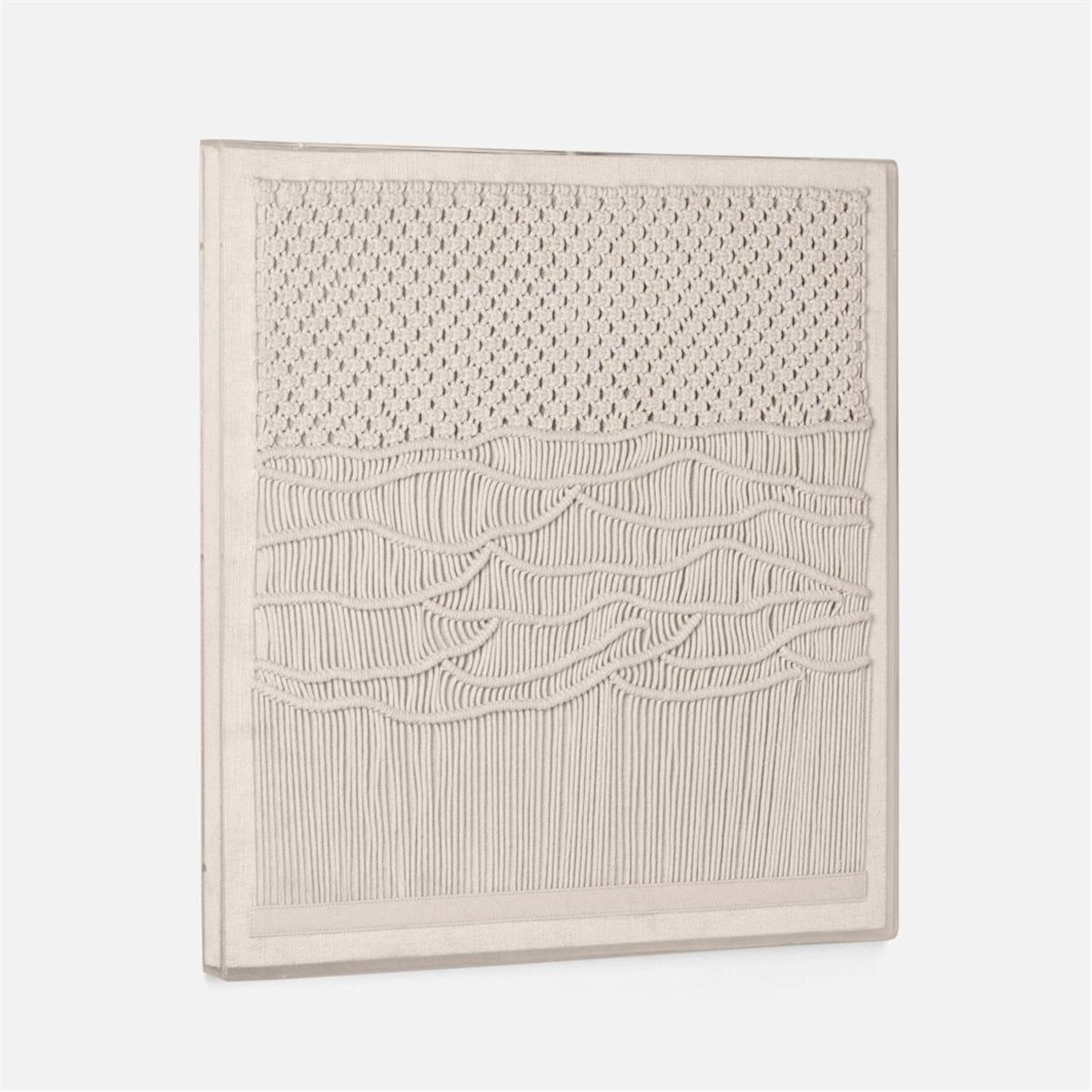 Made Goods Hanovi Wavy Fabric Wall Art