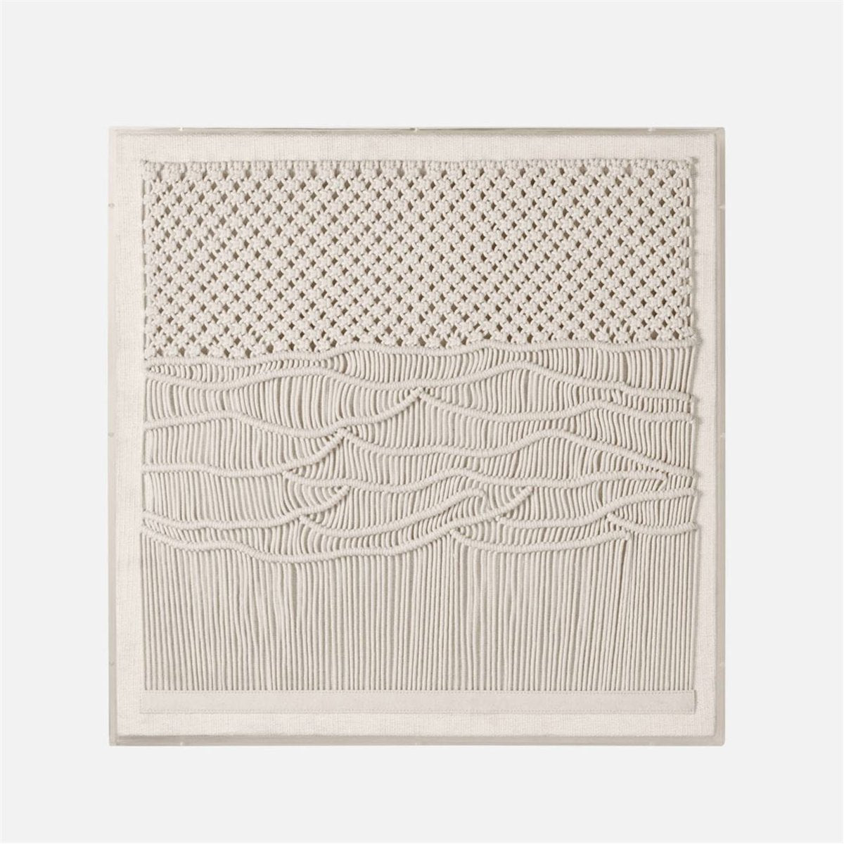 Made Goods Hanovi Wavy Fabric Wall Art