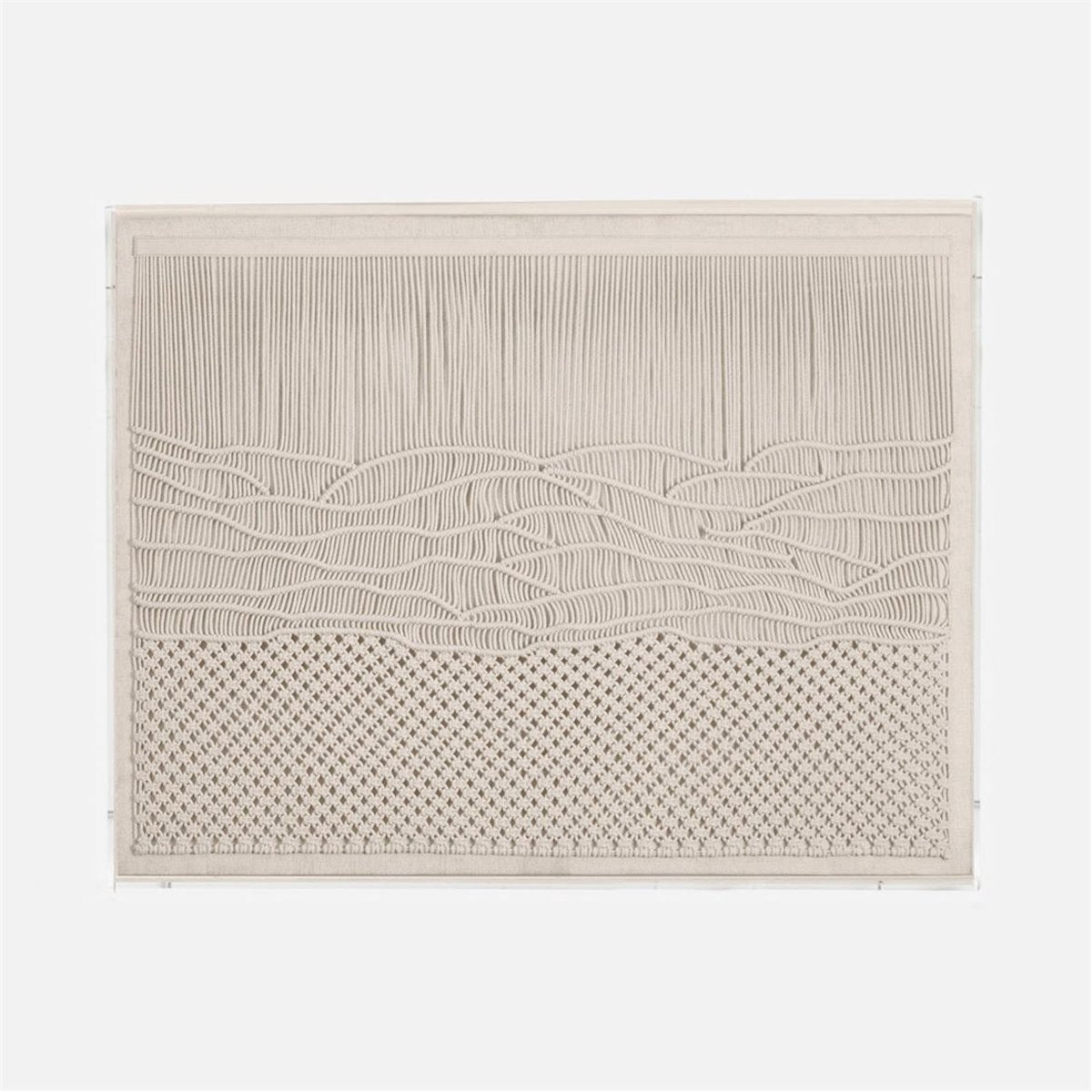 Made Goods Hanovi Wavy Fabric Wall Art