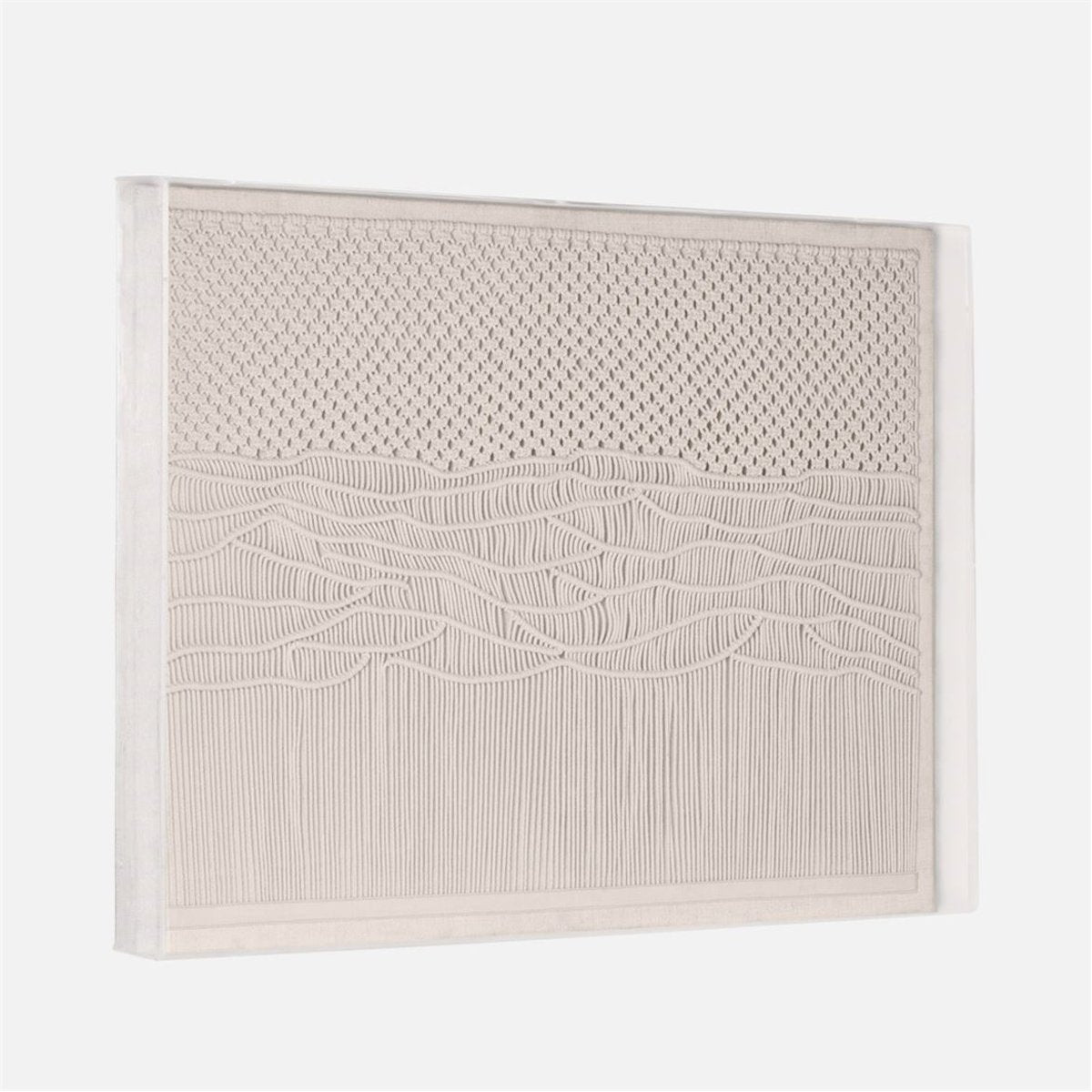 Made Goods Hanovi Wavy Fabric Wall Art