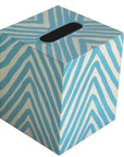 Worlds Away Kleenex Zebra Box