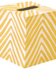 Worlds Away Kleenex Zebra Box