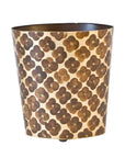 Worlds Away 12" High Oval Wastebasket