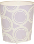 Worlds Away Oval Wastebasket