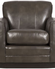 Vanguard Furniture Paris Leather Swivel Chair