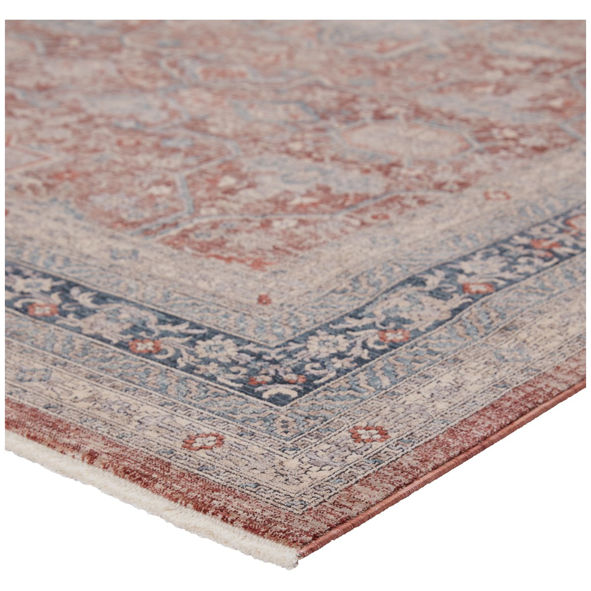 Jaipur Winsome Brinson Oriental Red Gray WNO04 Rug