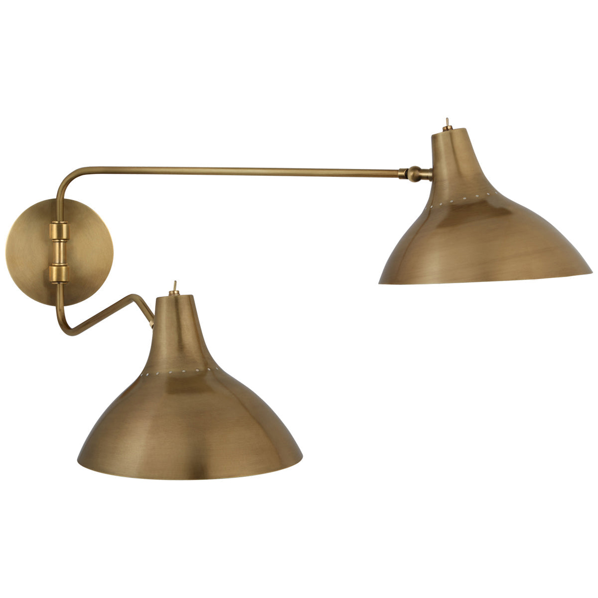 Visual Comfort Charlton Medium Double Wall Light