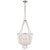 Visual Comfort Jacqueline Chandelier with White Acrylic