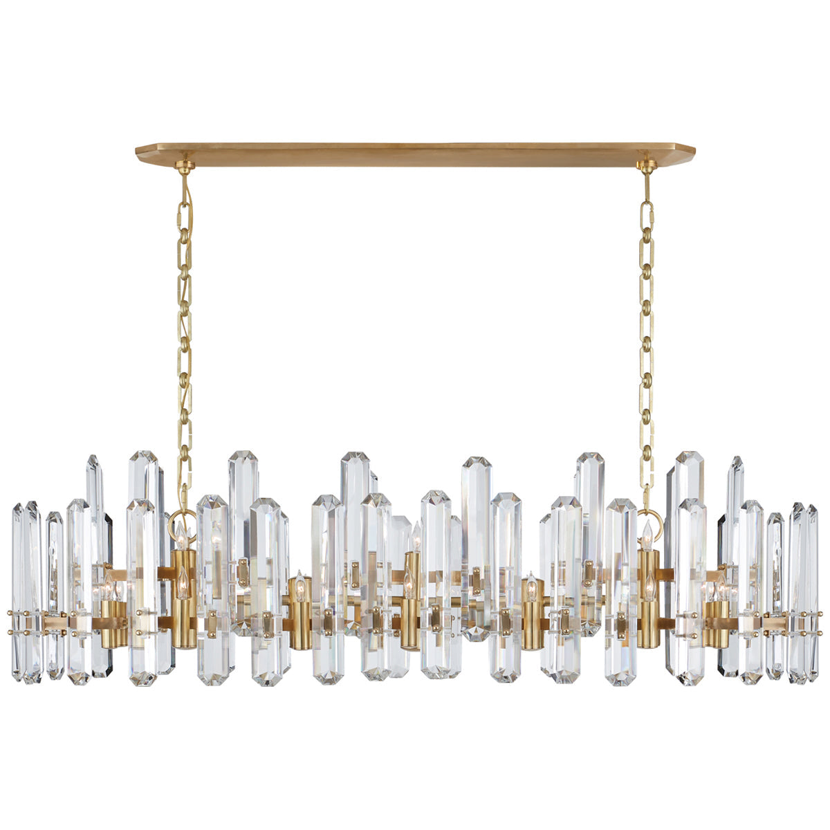 Visual Comfort Bonnington Large Linear Chandelier