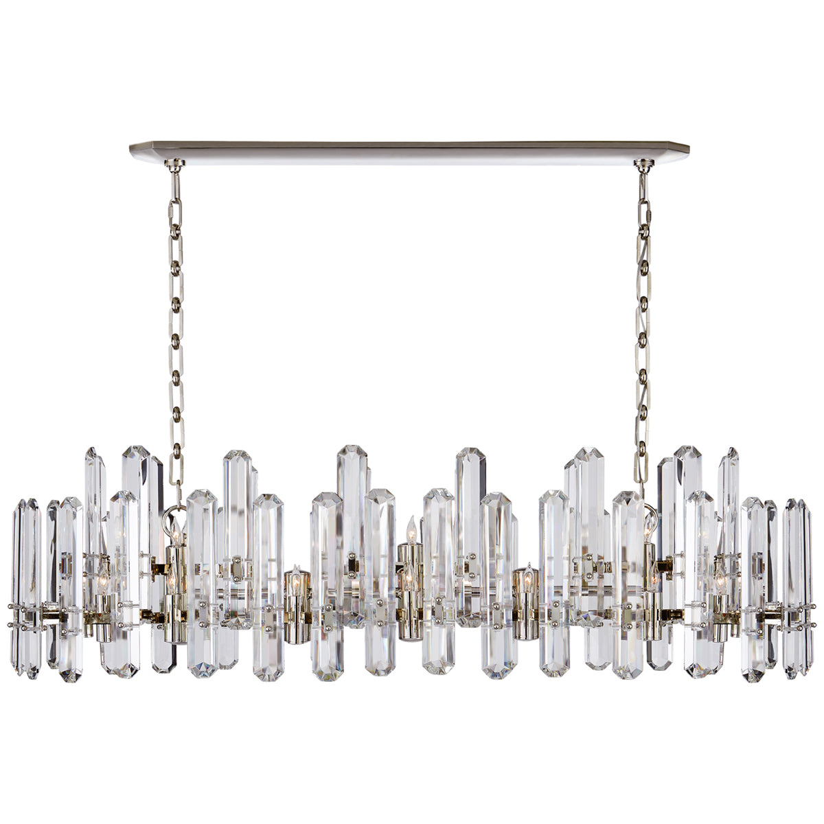 Visual Comfort Bonnington Large Linear Chandelier