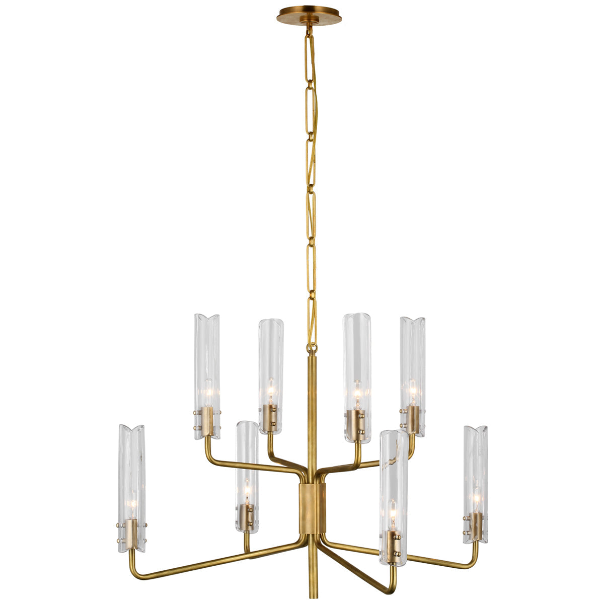 Visual Comfort Casoria Medium Two-Tier Chandelier