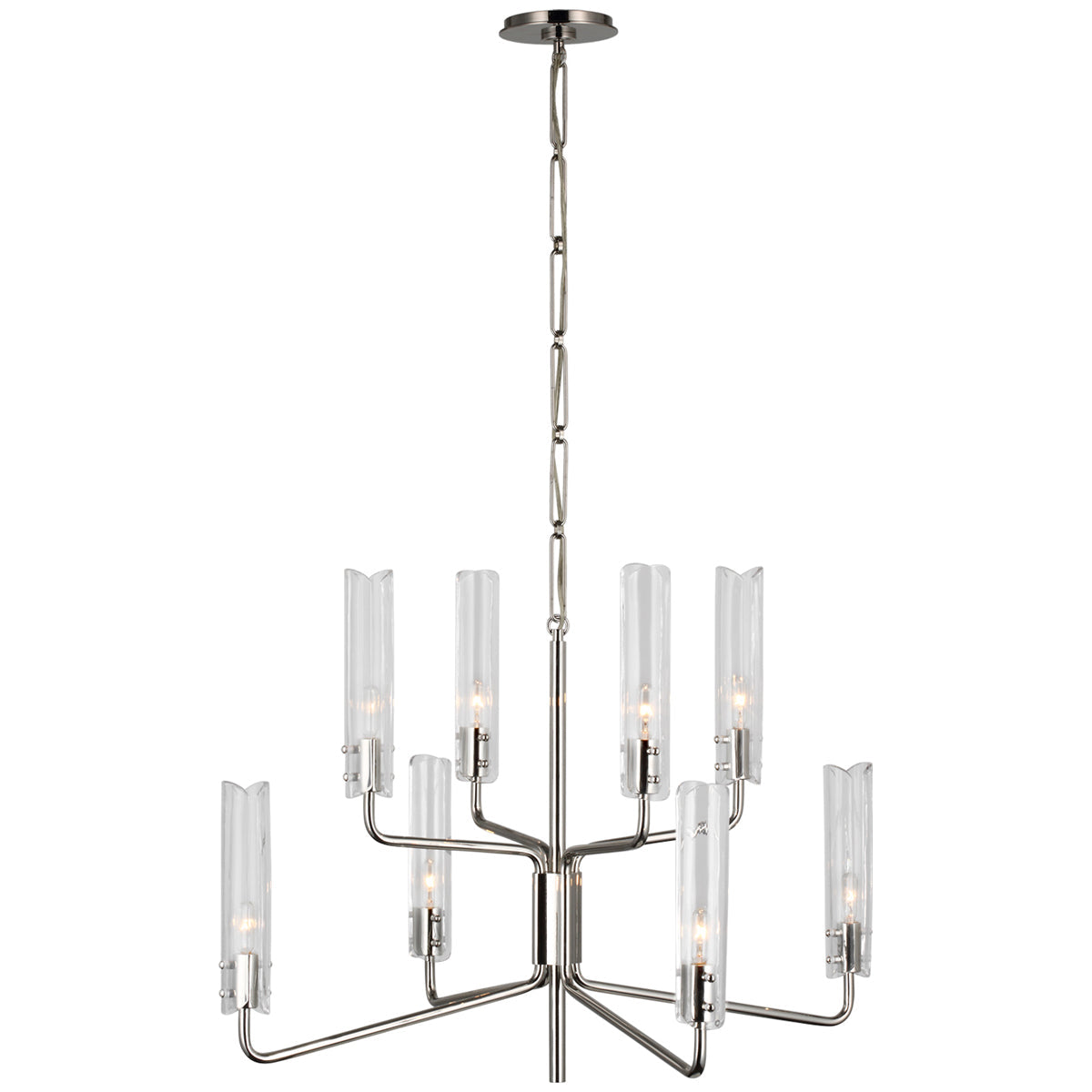 Visual Comfort Casoria Medium Two-Tier Chandelier