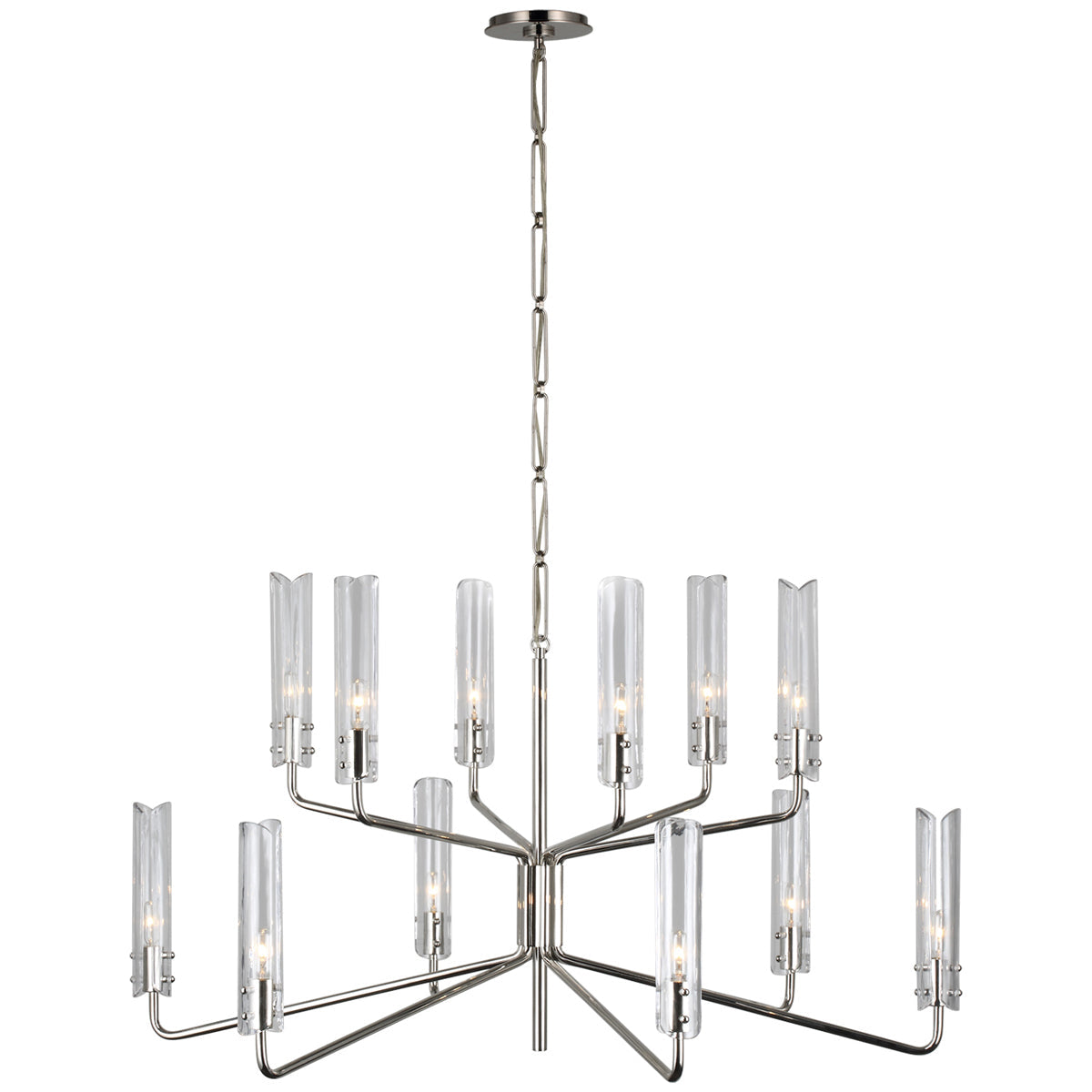 Visual Comfort Casoria Large Two-Tier Chandelier