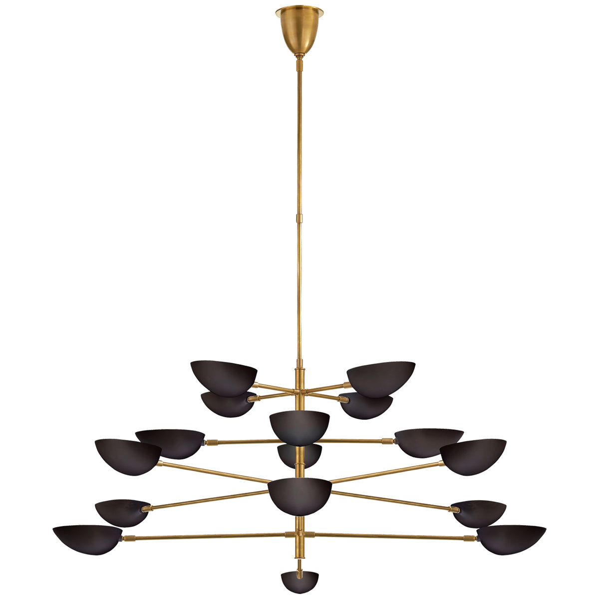 Visual Comfort Graphic Grande Four-Tier Chandelier