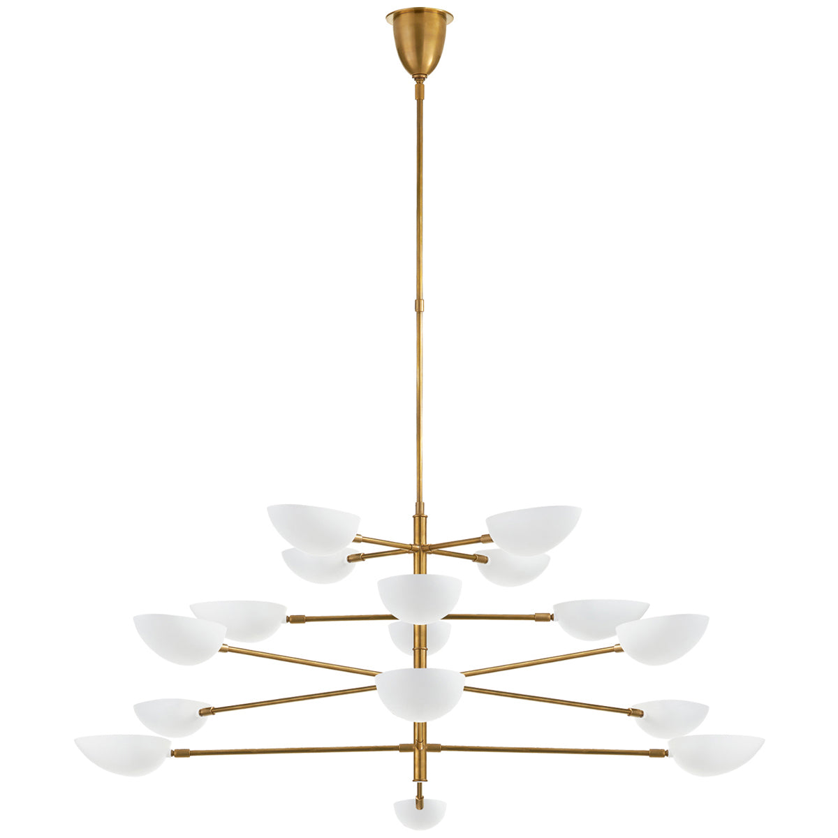 Visual Comfort Graphic Grande Four-Tier Chandelier