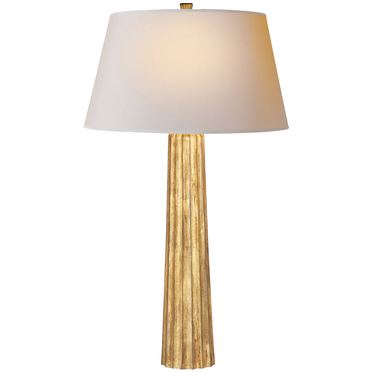 Visual Comfort Fluted Spire Large Table Lamp