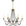 Visual Comfort Marigot Medium Chandelier with Tudor Brown Beaded Trim