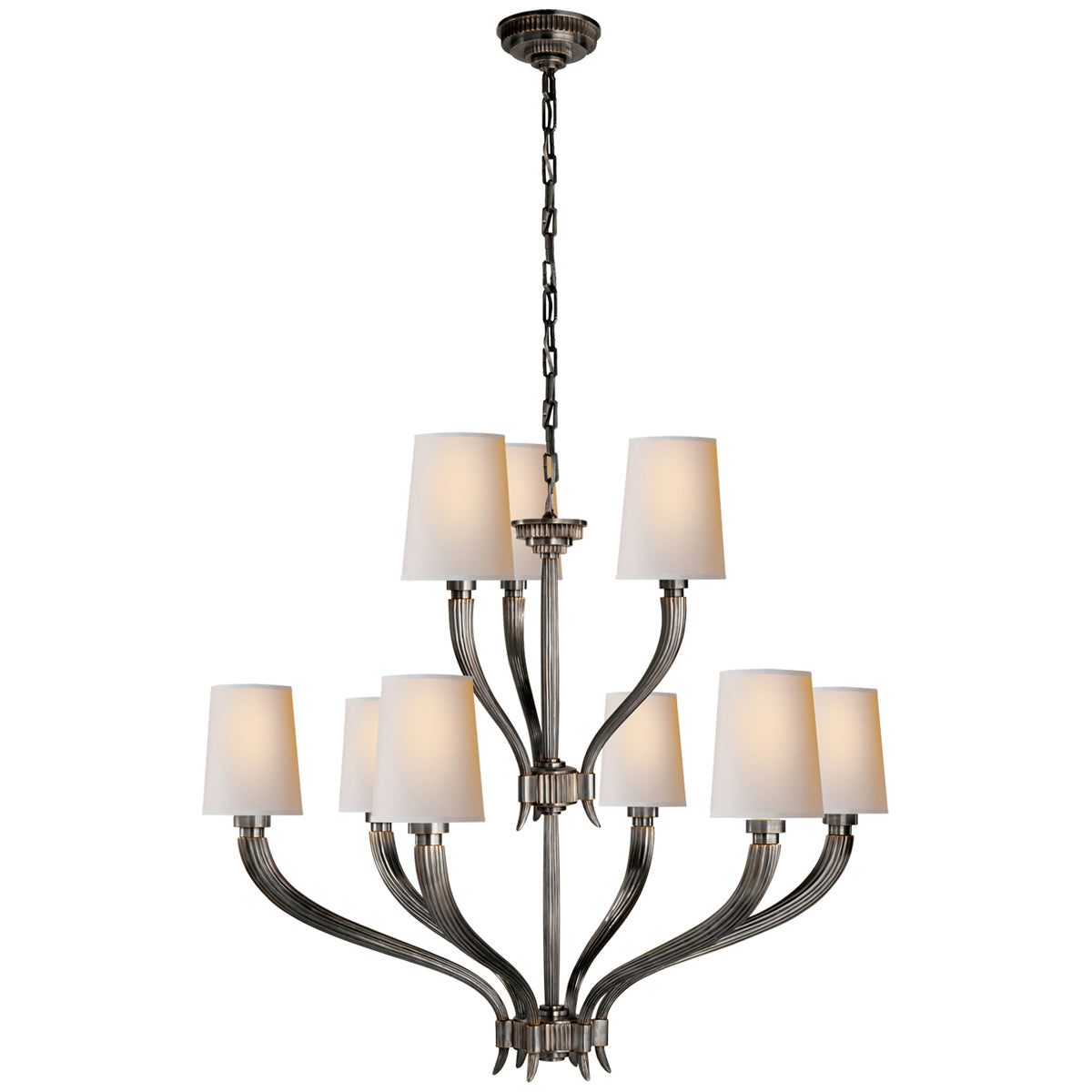 Visual Comfort Ruhlmann 2-Tier Chandelier