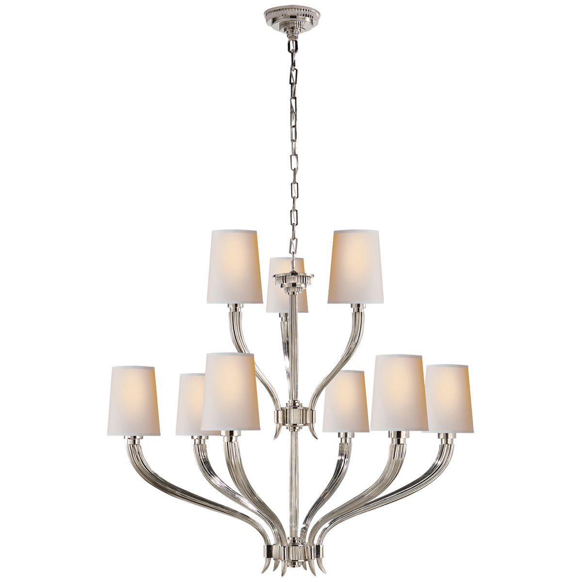 Visual Comfort Ruhlmann 2-Tier Chandelier