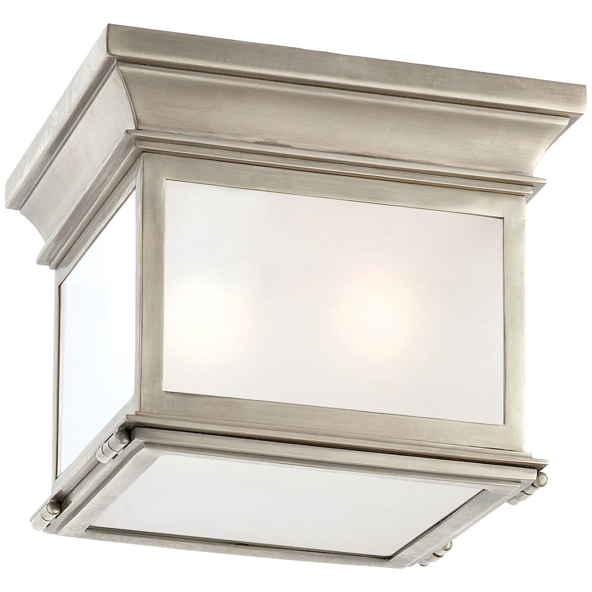 Visual Comfort Club Small Square Flush Mount