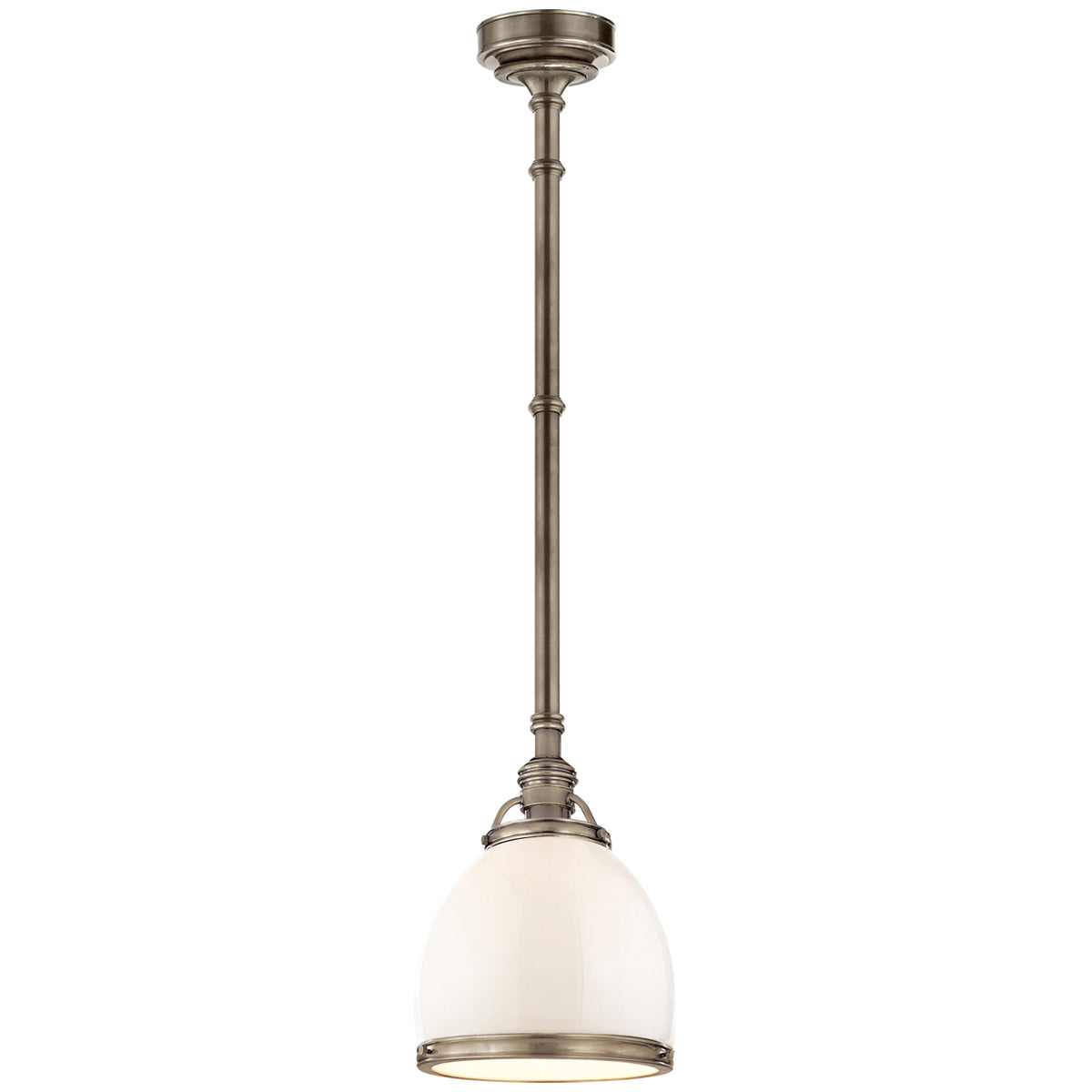 Visual Comfort Sloane Single Pendant with Clear Glass