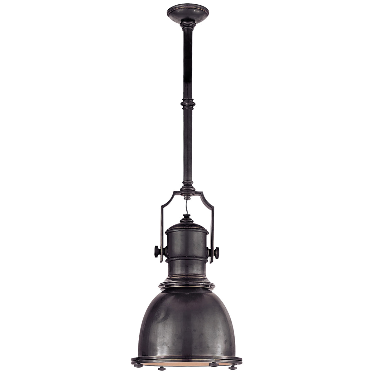 Visual Comfort Country Industrial Small Pendant