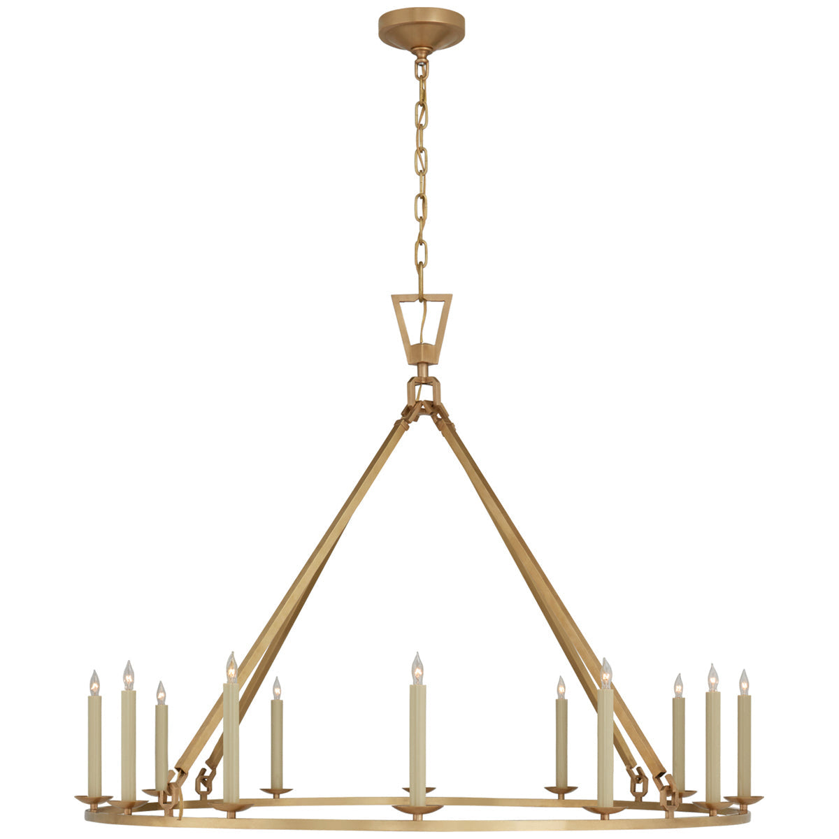 Visual Comfort Darlana Extra Large Single Ring Chandelier