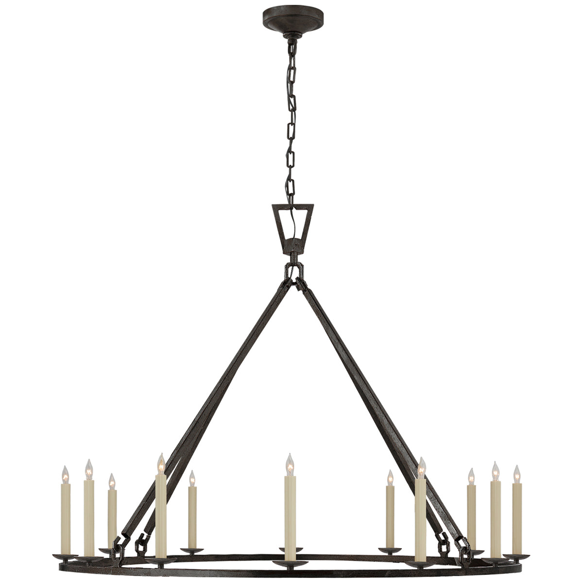 Visual Comfort Darlana Extra Large Single Ring Chandelier