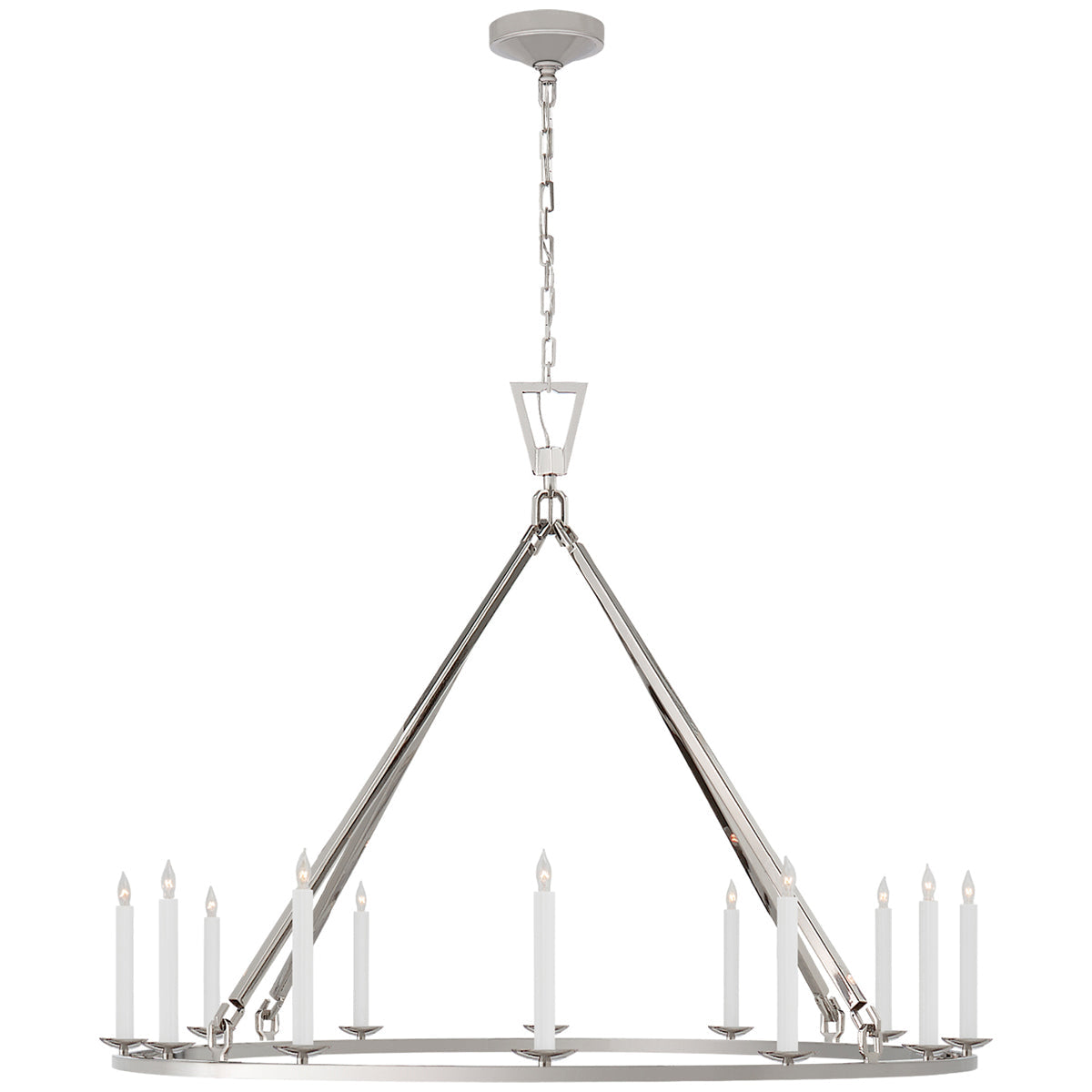 Visual Comfort Darlana Extra Large Single Ring Chandelier