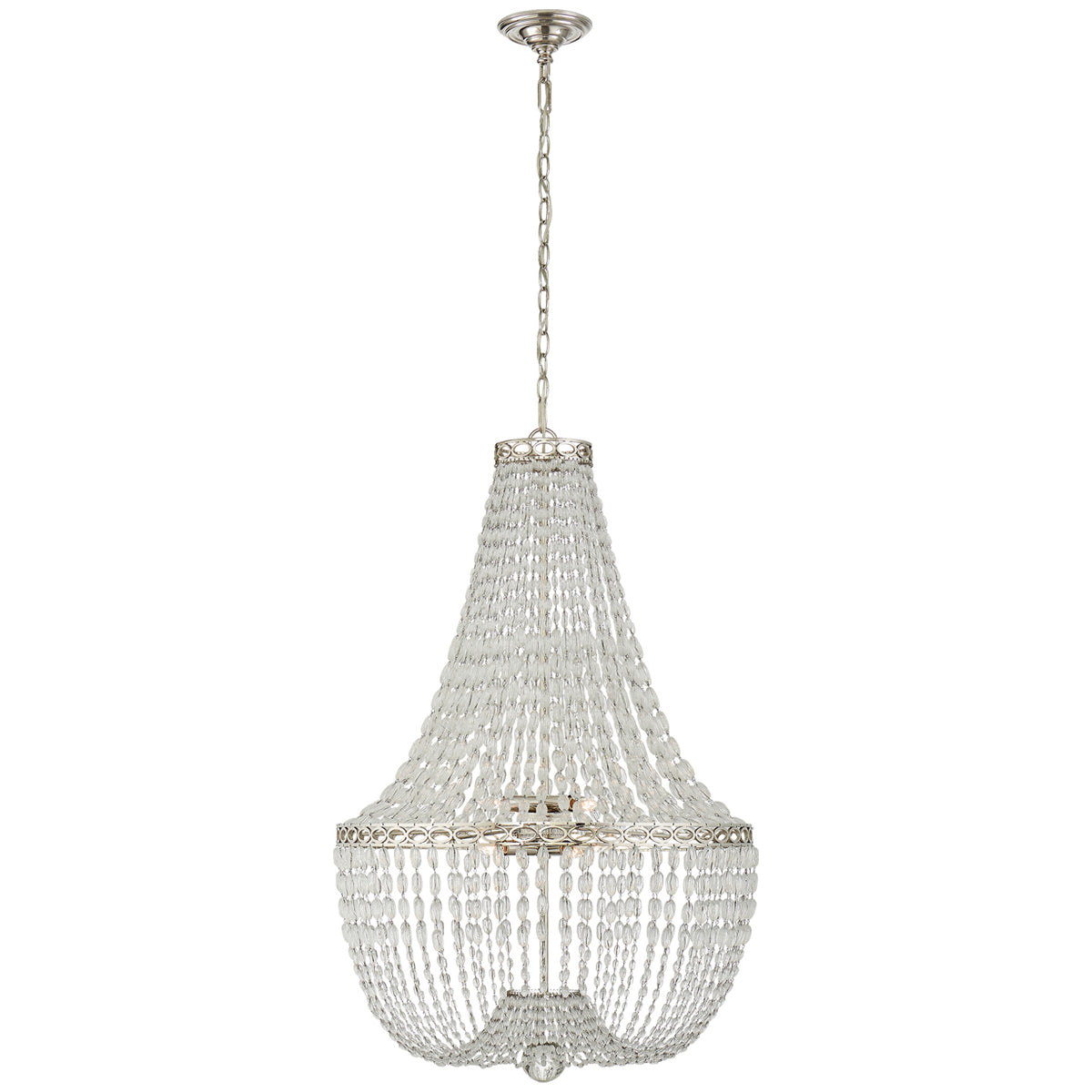 Visual Comfort Linfort Basket Form Chandelier