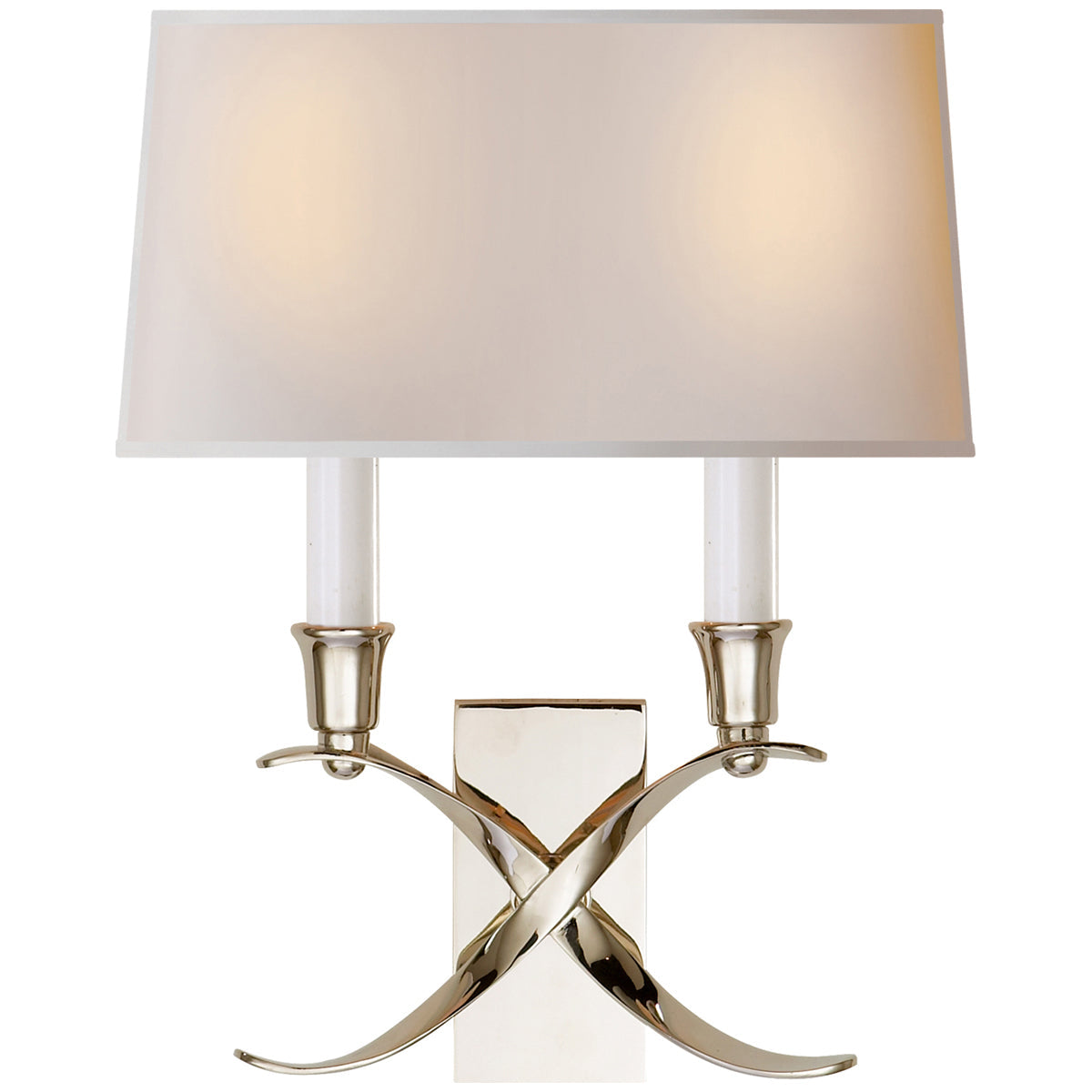 Visual Comfort Cross Bouillotte Small Sconce