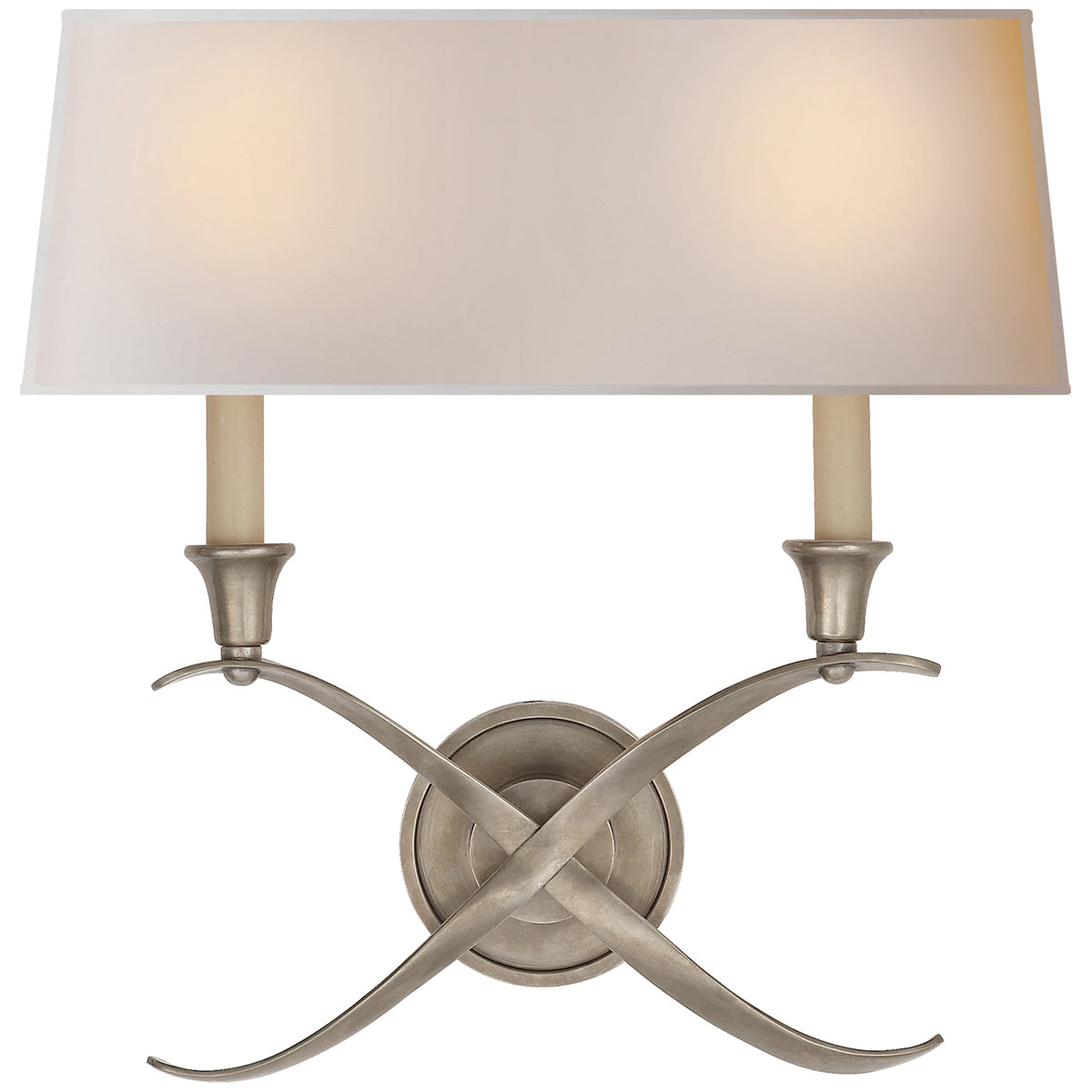 Visual Comfort Cross Bouillotte Large Sconce