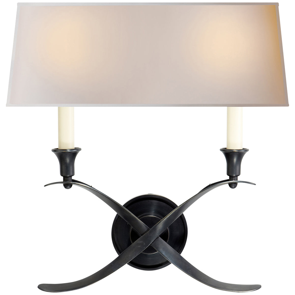 Visual Comfort Cross Bouillotte Large Sconce