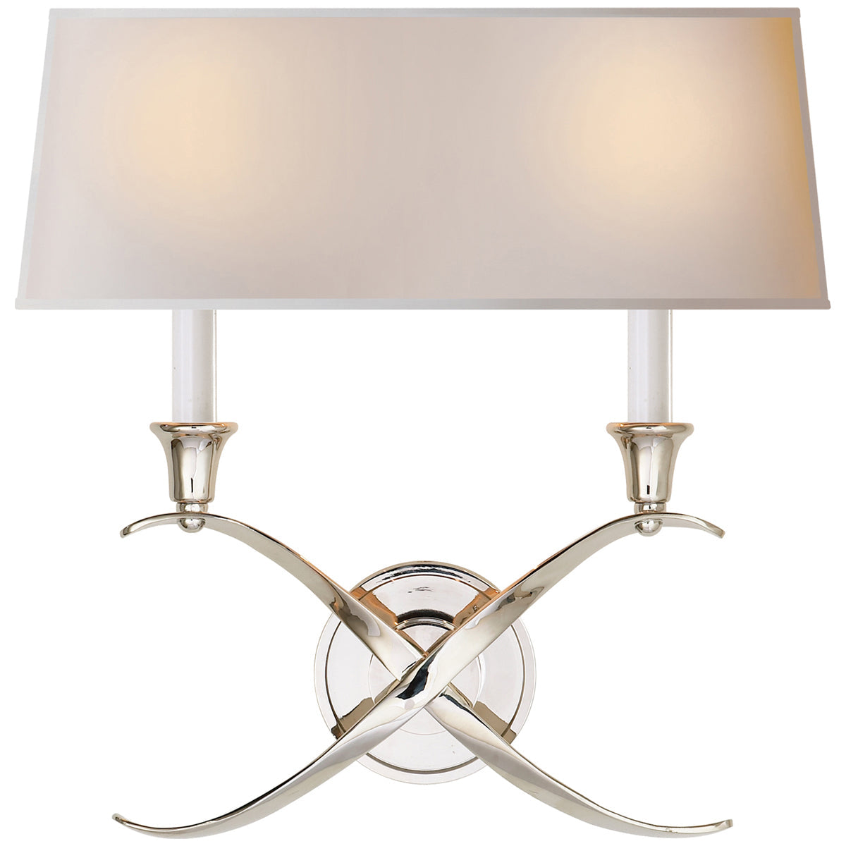 Visual Comfort Cross Bouillotte Large Sconce