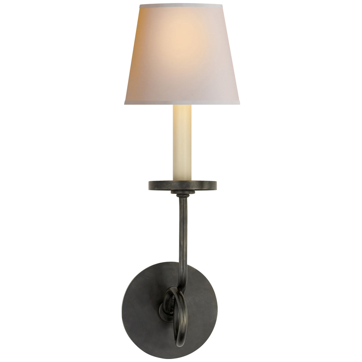 Visual Comfort Symmetric Twist Single Sconce