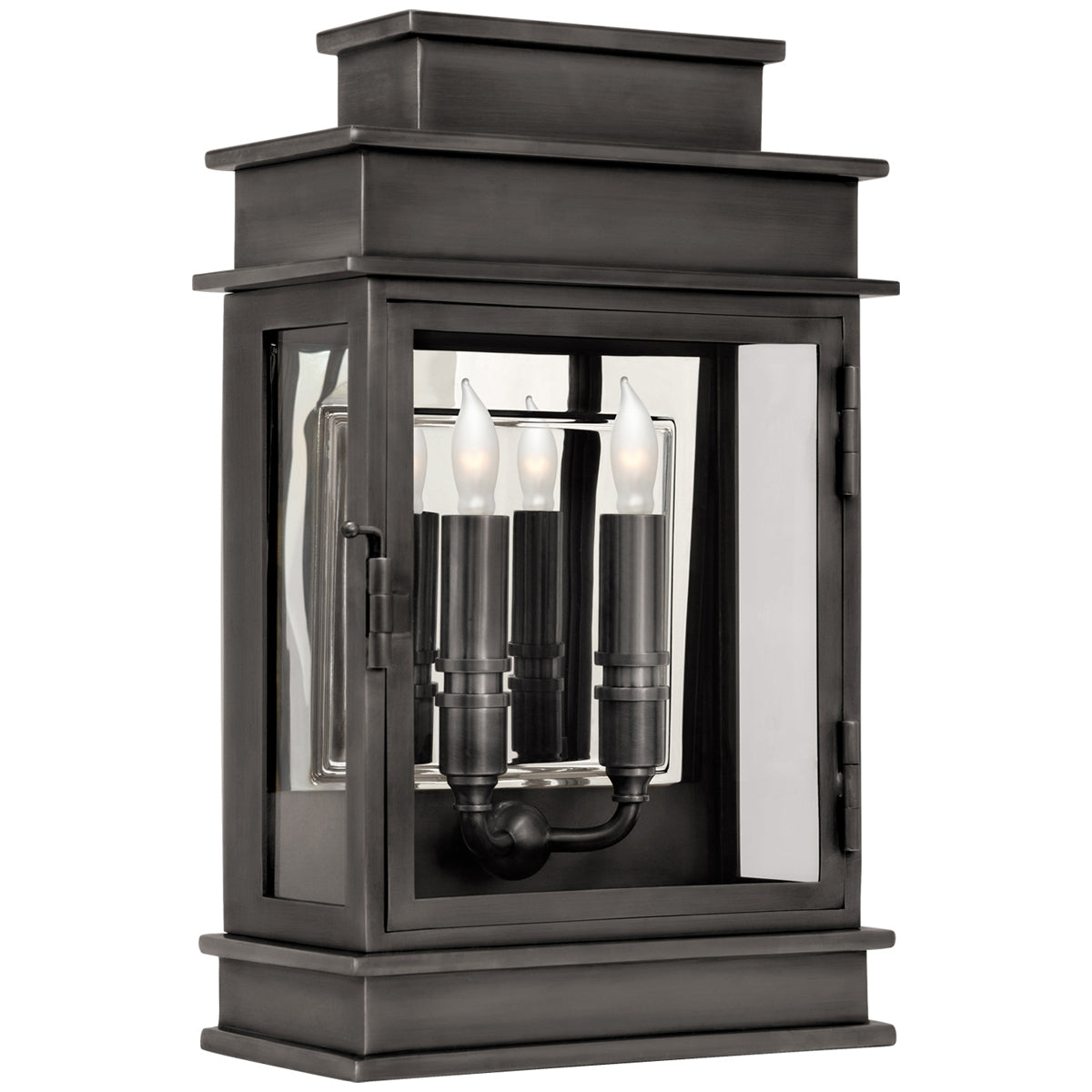 Visual Comfort 2-Light Short Linear Lantern