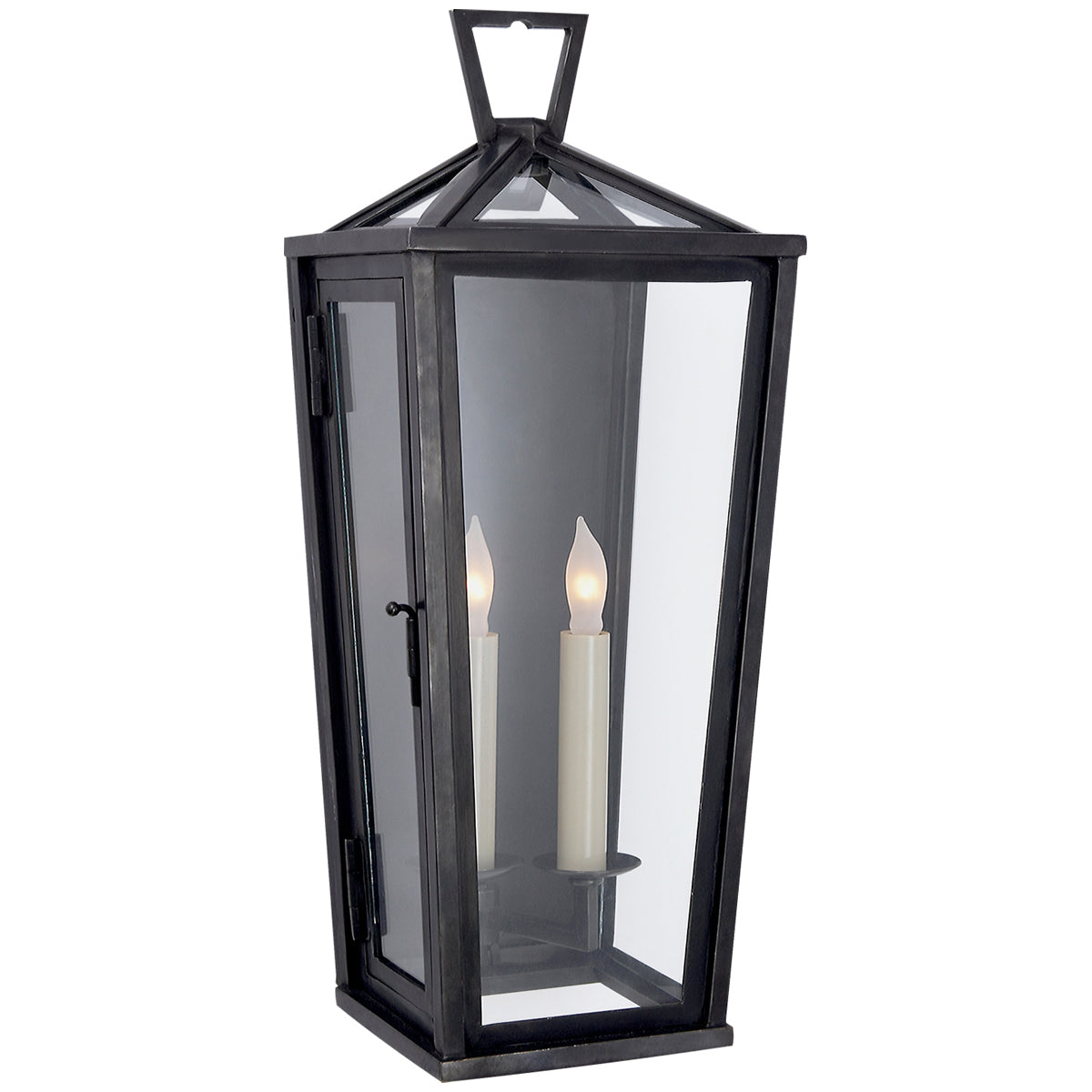 Visual Comfort Darlana Small Tall 3/4 Wall Lantern