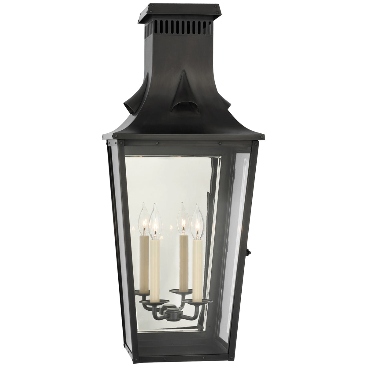 Visual Comfort Belaire Large 3/4 Wall Lantern