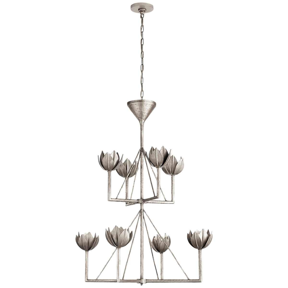 Visual Comfort Alberto Medium 2-Tier Chandelier