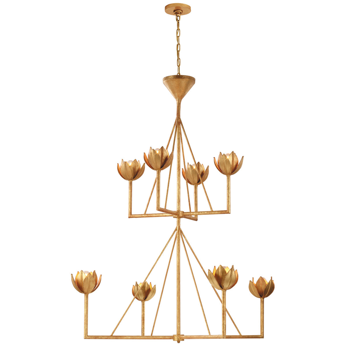 Visual Comfort Alberto Large 2-Tier Chandelier