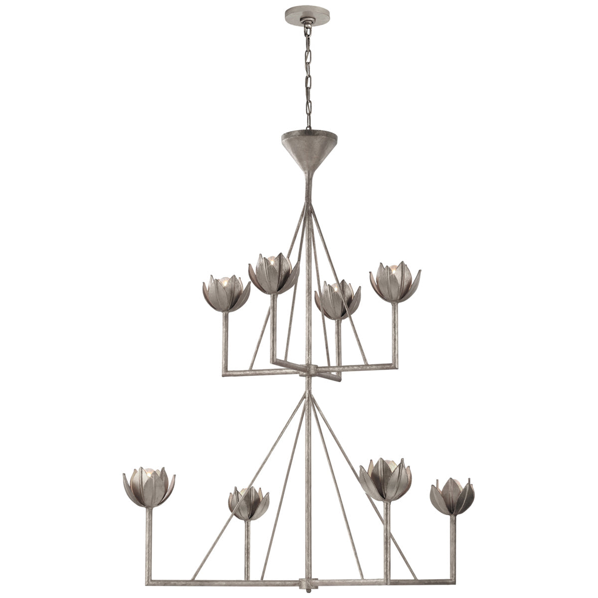 Visual Comfort Alberto Large 2-Tier Chandelier