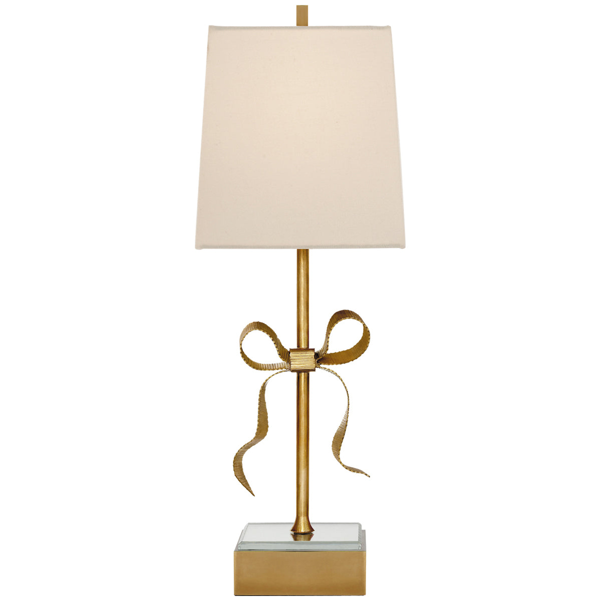 Visual Comfort Ellery Gros-Grain Bow Table Lamp