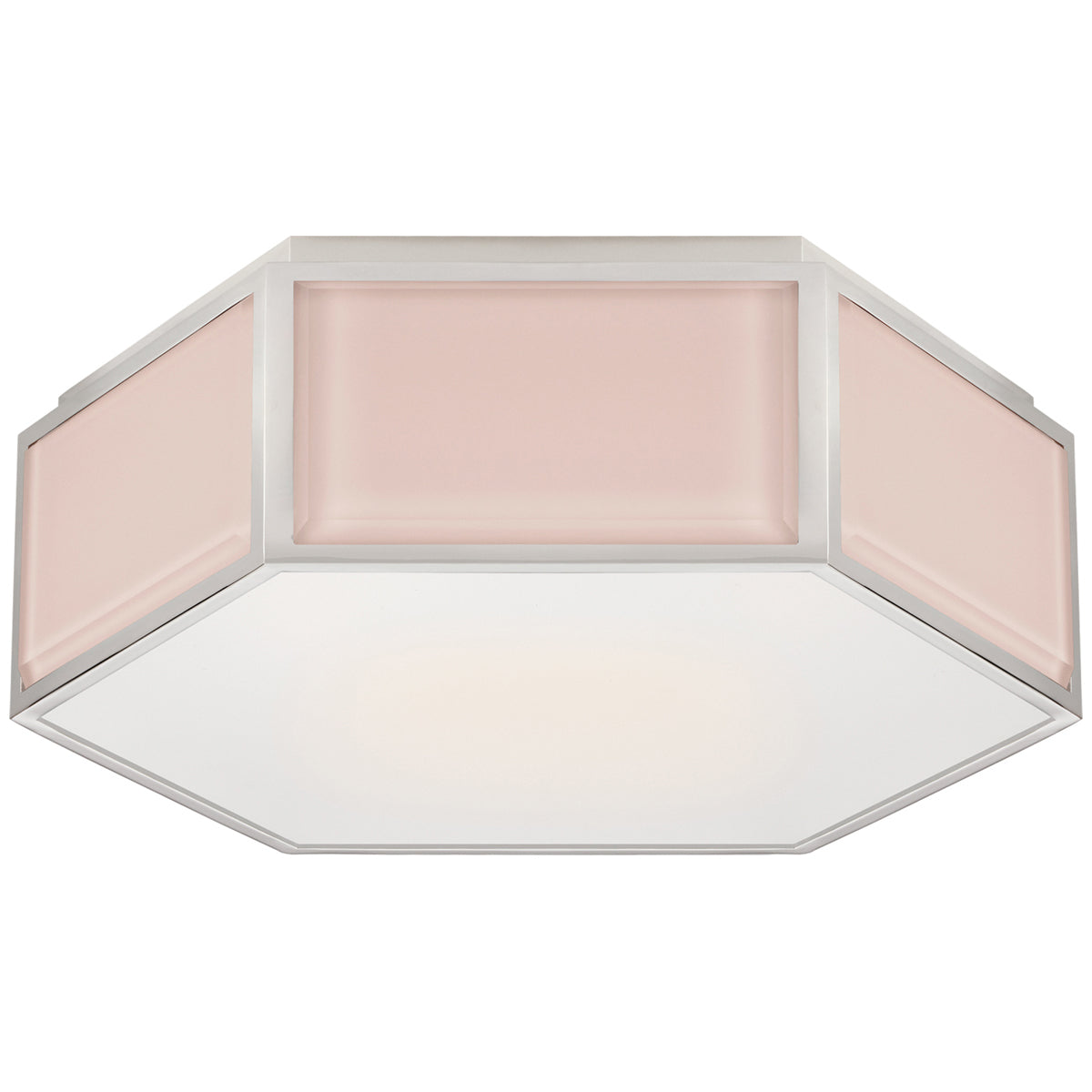 Visual Comfort Bradford Small Hexagonal Flush Mount