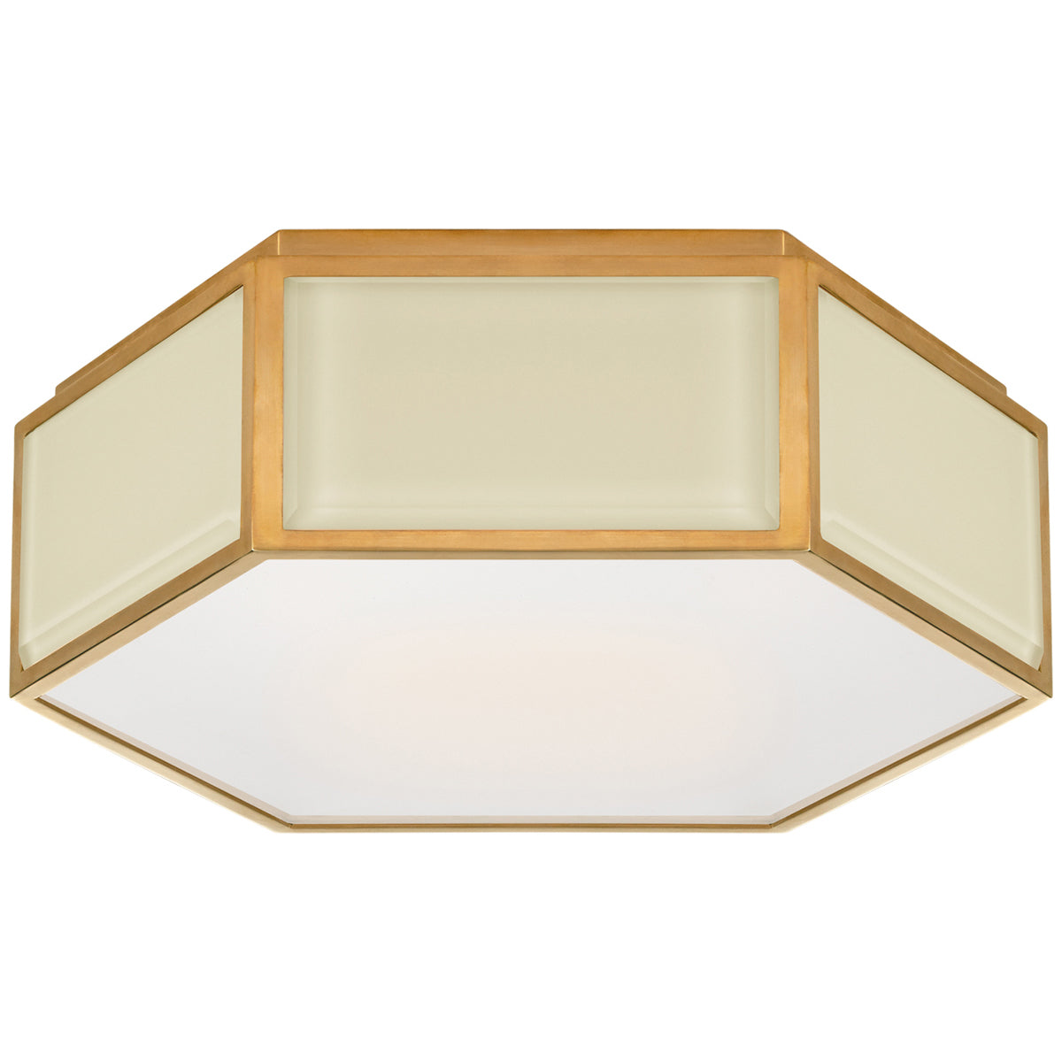 Visual Comfort Bradford Small Hexagonal Flush Mount