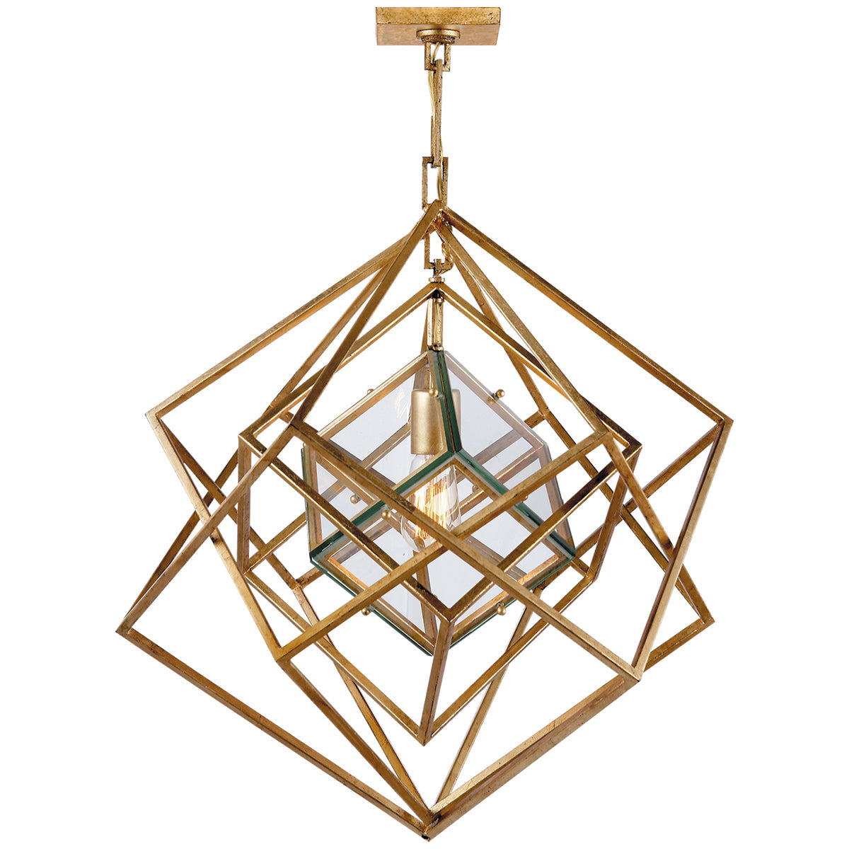 Visual Comfort Cubist Small Chandelier