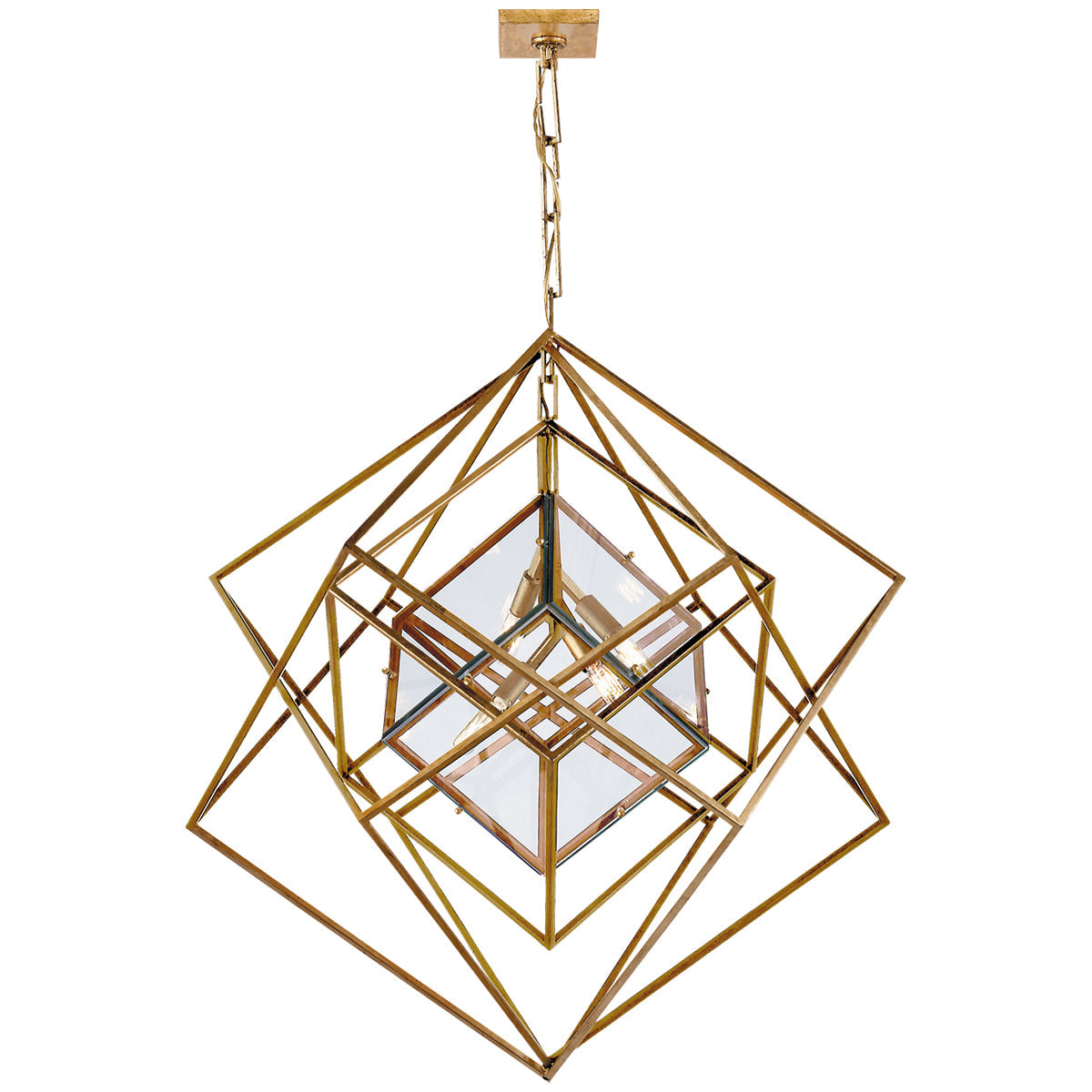 Visual Comfort Cubist Medium Chandelier