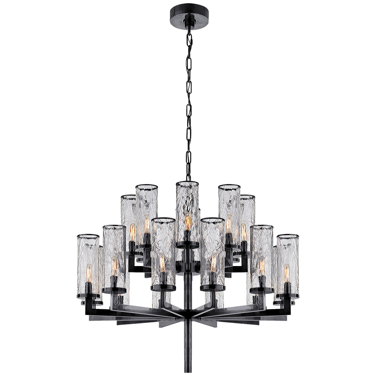 Visual Comfort Liaison Double Tier Chandelier