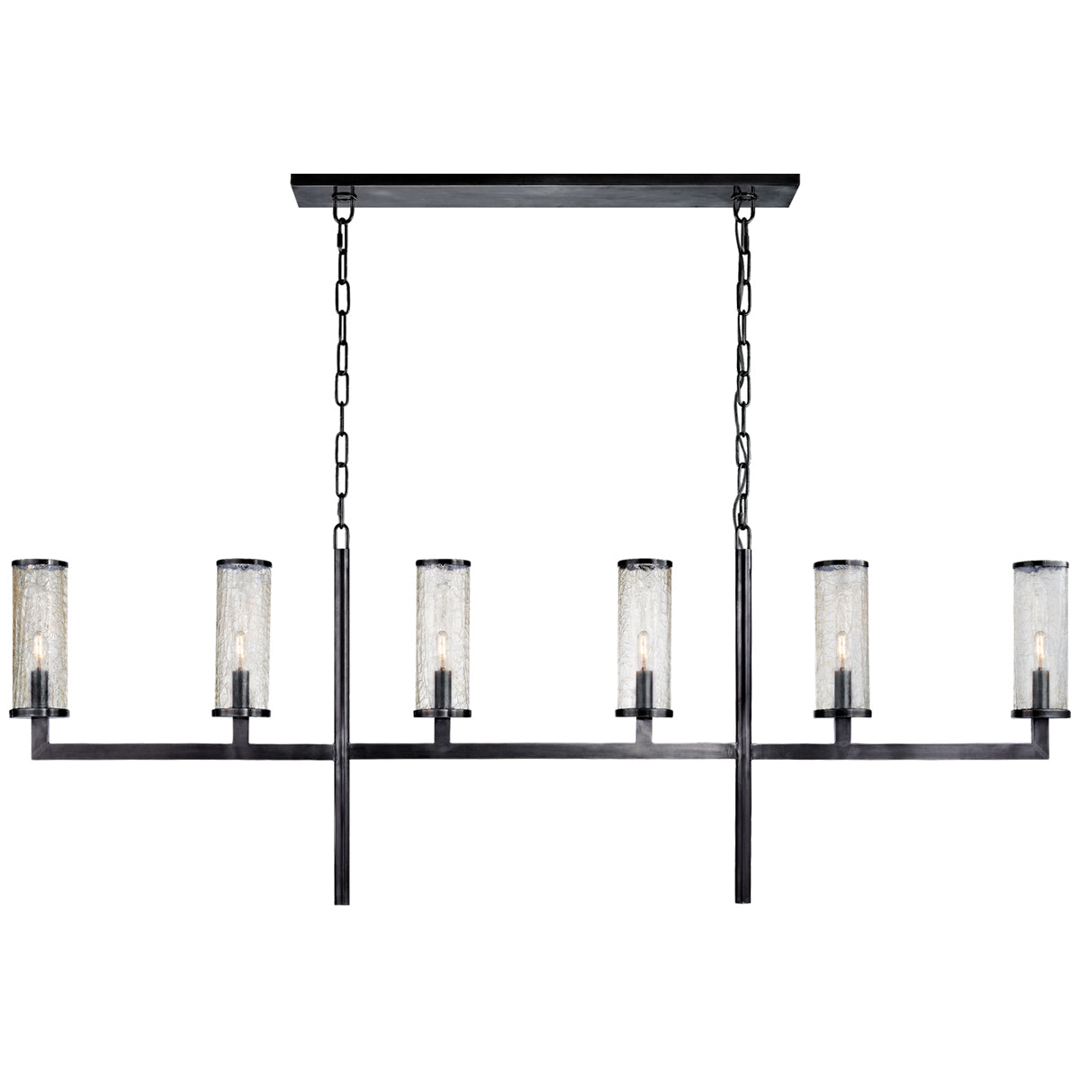 Visual Comfort Liaison Large Linear Chandelier