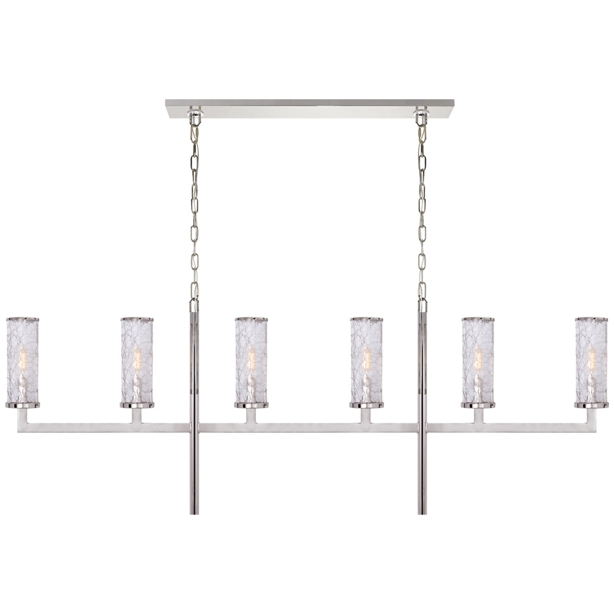 Visual Comfort Liaison Large Linear Chandelier