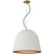 Visual Comfort Murphy Large Pendant in Plaster White and Dark Teak